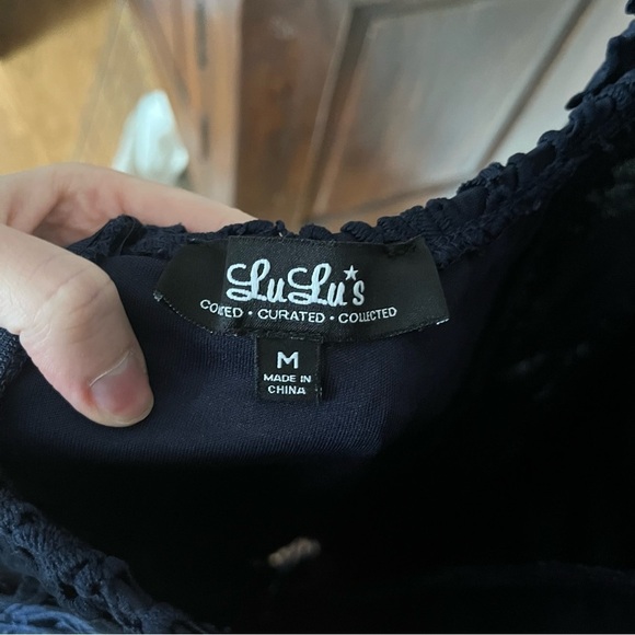 Lulu’s Hidden Talent Sage Open Back Lace Dress - Picture 6 of 6